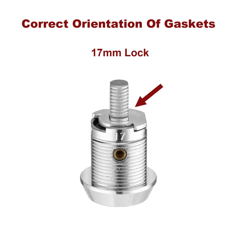 Naissian RV Locks for Storage Door 5/8 inch, Camper Storage