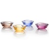 ELIVIA Grey Tealight Candle Holders - Set of 12, Round