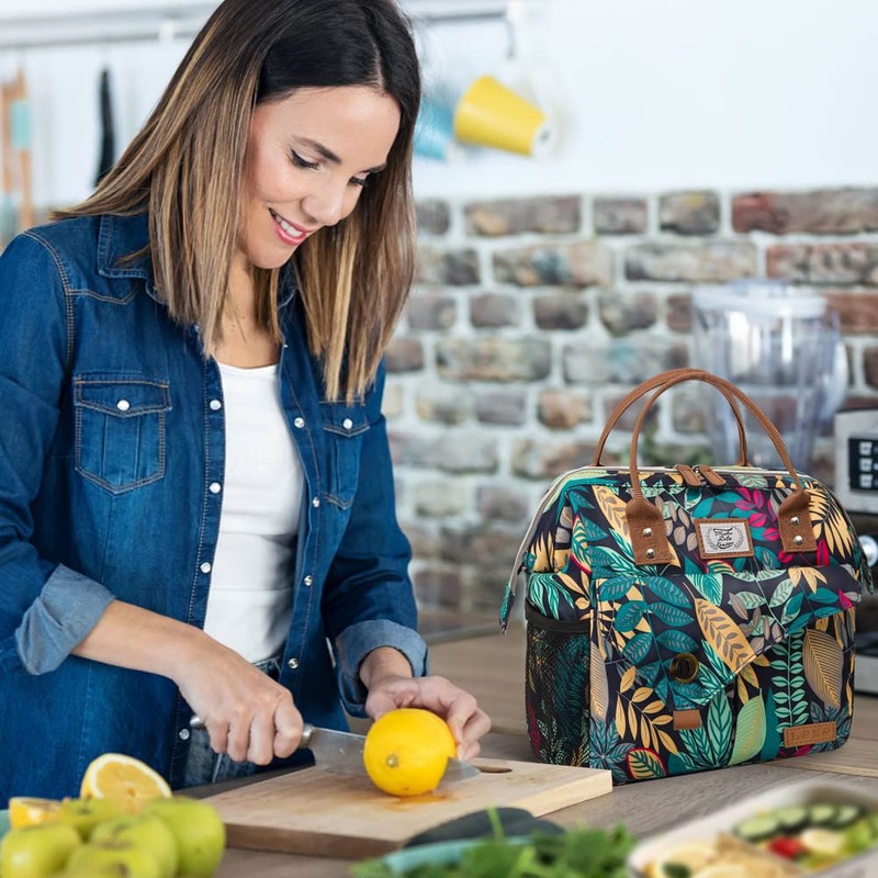 Lekesky Lunch Bags for Women, Insulated boite a Lunch Femme