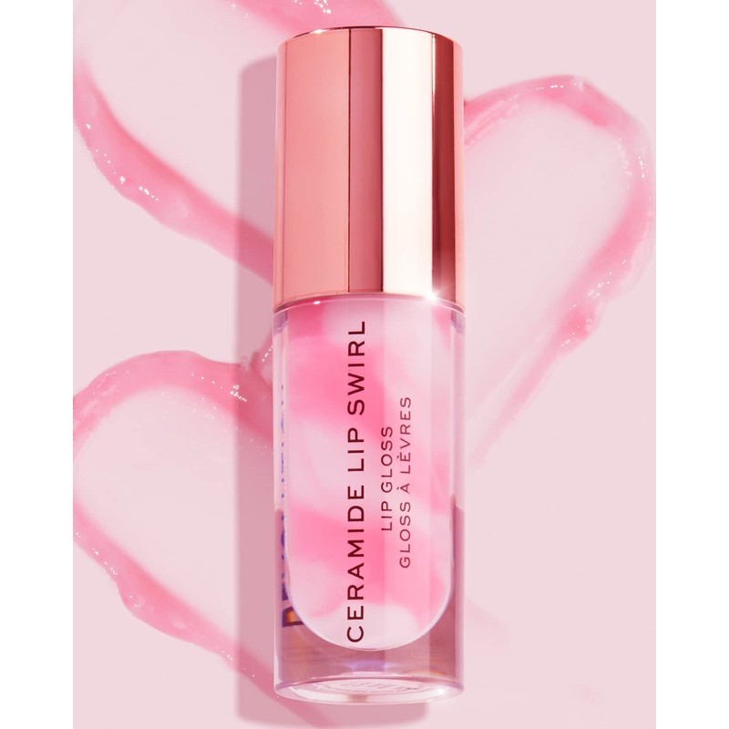 Makeup Revolution, Lip Swirl Ceramide Gloss, Lipgloss, Pure Gloss Clear,