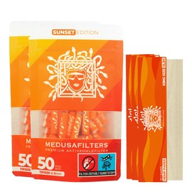 Simple Package (100 Premium Activated Carbon Filters Diameter 6 mm + 96 Longpapers Bleached) | Violet Edition | with Vegan Fibre Caps and Coconut Shell Activated Carbon for More Pleasant and Low-Toxic