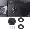 Voodonala Cubierta de base de antena de radio Jeep para