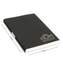 A6 Ruled Journal Refill - Small Pocket Journal Notebook - 164 Pages, Writing Grade, Eco Friendly Paper - Small Notebook (Aum Journals - Single Refill)