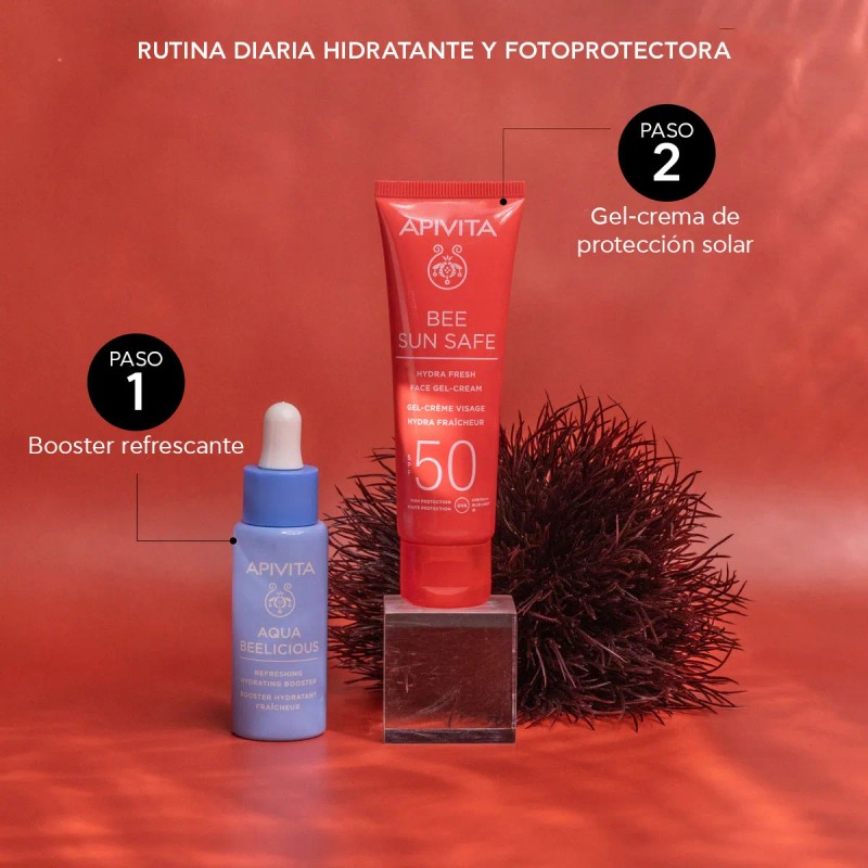 Apivita Bee Sun Safe Hydra Fresh Gel Crema Facial Spf50