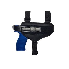 5-56.de AS03 Nylon Shoulder Holster for Sig Sauer P250 / P320 Compact / Carry Black