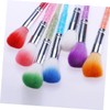 Healvian 7pcs Nail Art Dust Brush Set Professional Nail Cleaning