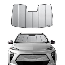 Pigenius Windshield Sun Shade for Chevy Bolt EUV 2022-2023,Front Window Sunshade,6 Layers Sun Shield,Block UV Rays Dashboard Shield,Insulation Sun Shade Accordion Fold