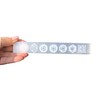 Steinfixx® Real Selenite Charging Plate | Ruler with Beautiful Engraved
