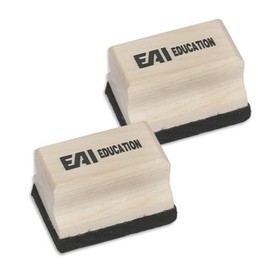 EAI Education Mini Wooden Erasers - Set of 10