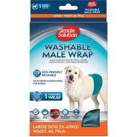 Simple Solution Hunde Windeln waschbar für Rüden L