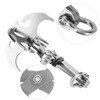 1pc Multifunctional Stainless Steel Grappling Hook Climbing Claw Outdoor Survival