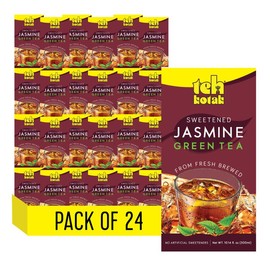 Ultra Jaya - Kotak Tea Jasmine, Iced Tea Drink in a Box, 10.14 Fl Oz - Specification: Pack of 24