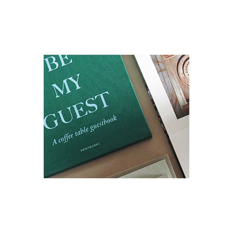 PrintWorks Guest Book - Green/Blue (PW00374)