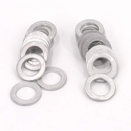 UTSAUTO Drain Plug Gaskets Oil Crush Washers Seals 25 Packs Replacement for The Part 94109-14000 fit for Civic Accord CR-V CRV Pilot Odyssey