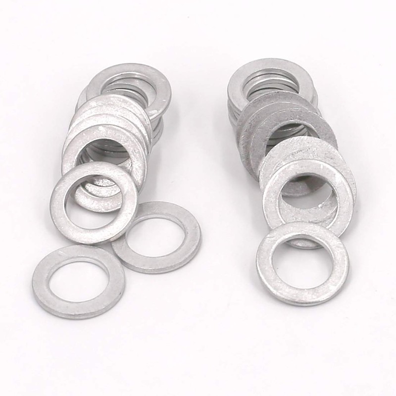 UTSAUTO Drain Plug Gaskets Oil Crush Washers Seals 25 Packs