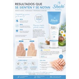 3 Cremas Baba De Caracol Manos De Seda 100ml Shelo Nabel                                                                                              