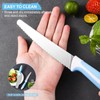 kiddi cookie Serrated Knife Serrated Bread Knife Stainless Steel Serrated
