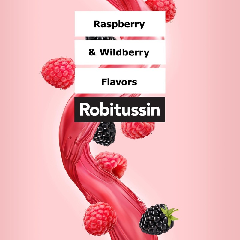 Robitussin Maximum Strength Cough and Nighttime Relief Berry Flavor 8