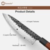 Sunnecko Japanese Chef Knife 8 Inch Chef Knife Wood Handle,