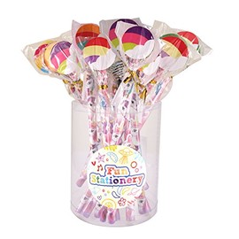 Henbrandt 24 x Unicorns Pencils With Novelty Erasers Toppers - Wholesale Bulk Buy