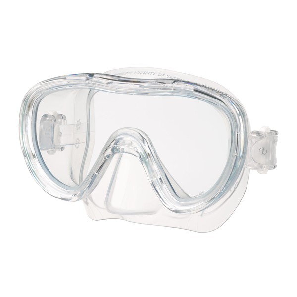 TUSA M-111-T M-111 Mini Kleio II Scuba Diving Mask, Translucent,