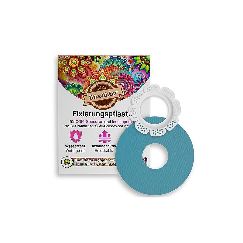 Diasticker® Freestyle Libre 2 - Sensor Enclosure "LibreProtect" (White) Includes