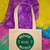 Cotton Tote Bags, Bulk Shopping Bag Cotton Bags, Multipack, 100%