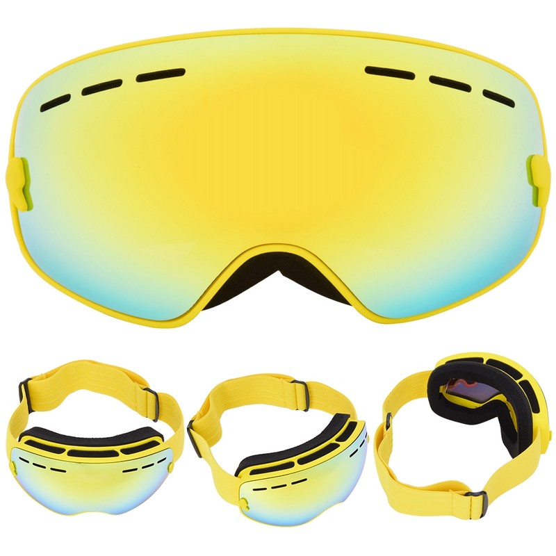 Double Layer Anti Fog Large Spherical Outdoor Children Protection Skiing