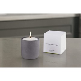 Kimpton Hotel Mini Candle - with Notes of Citrus, Green Tea, and Musk - Soy Blend Wax in Matte Grey Concrete Vessel - Includes Gift Box - 2 oz. (Set of 10)