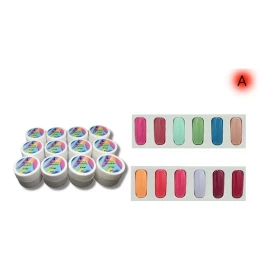 Mussa Kit Gel Painting Gama De 12pz + 15 Pinceles Decoración Uñas.