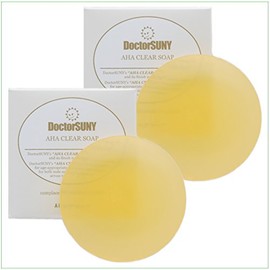 AHA Clear Soap (Peeling Soap) Set of 2