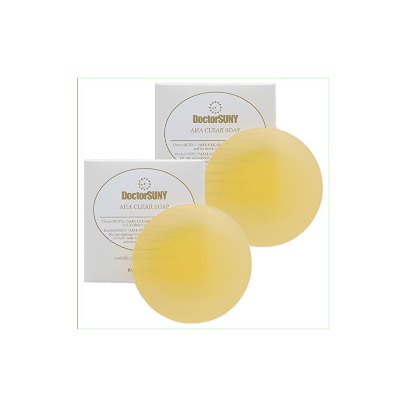 AHA Clear Soap (Peeling Soap) Set of 2
