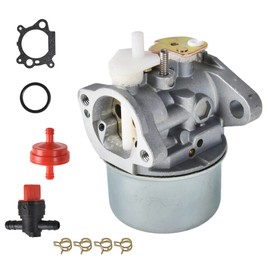Timunr 799869 792253 Carburetor Replacement for Briggs and Stratton 497586 499059 Lawnmower 120000 121000 122000 125000 Engines