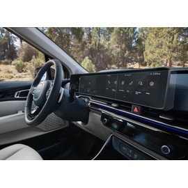 Tempered Glass Screen Protector For 2025 Kia K5 12.3" Dual Panoramic Displays，HD Clear Scratch & Shock Resistant