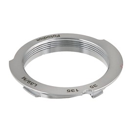 Fotodiox Lens Mount Adapter, M39 (39MM x1 Thread, Leica Screw Mount) Lens to Leica M Adapter with 35mm/135mm Frame Line