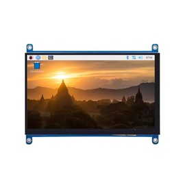 7 Inch Capacitive Touchscreen HDMI Monitor 1024x600 800x480 TFT LCD Display HD Screen for Raspberry (1024x600)