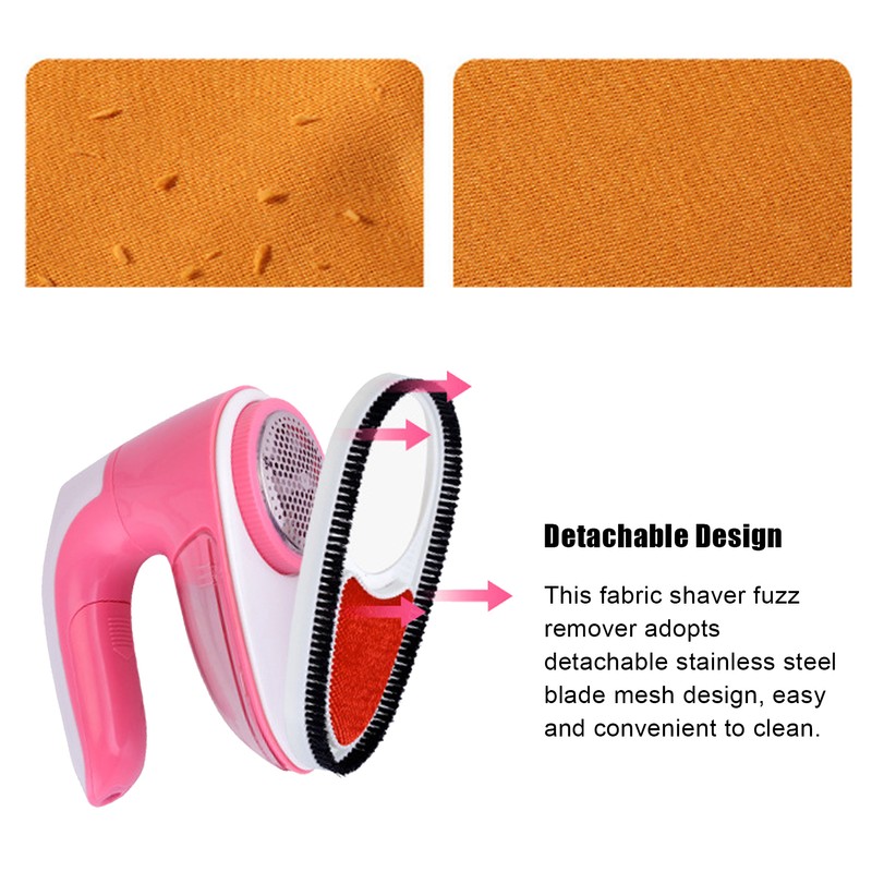 Sweater Shaver 6 Blades Rotation Handle Quick Shaving Effort Saving