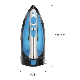 Unbranded Steam Iron,1400 Watt,Large Anti-Drip Stainless Steel Nonstick Soleplate