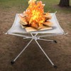 Outdoor Fire Pits - Portable Stainless Steel Mesh Fire Pit