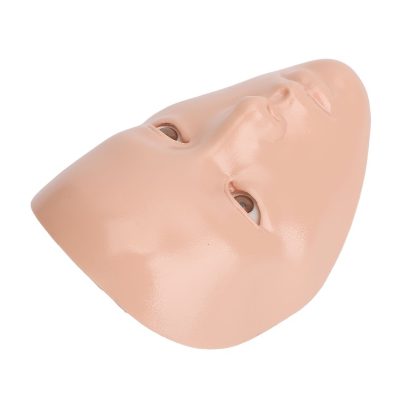 5D Cosmetic Practice Face Set Silicone Reusable Makeup Mannequin Face