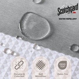 Madison Park Spa Waffle Shower Curtain 72x72 Taupe