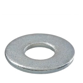 Everbilt 1/4 in. Zinc-Plated Steel Flat Washer (100-Pack) 800452