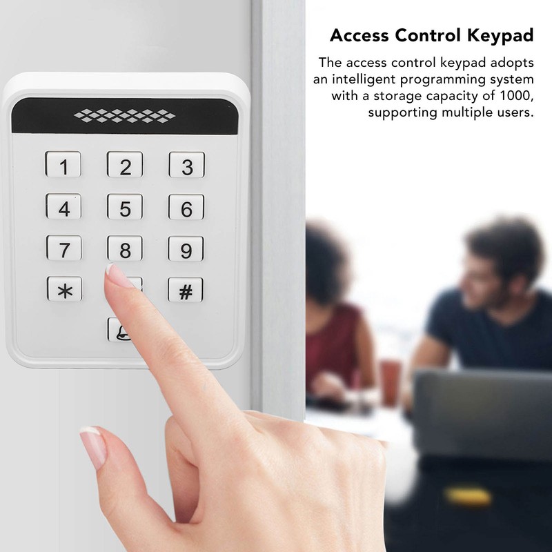 Access Control Keypad Support 1000 Users Sensitive Safe Door Access