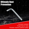 Titanium Alloy Hex Key Wrench Spanner, Non-Magnetic, High/Low Temp Stable,