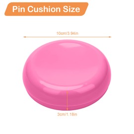 Magnetic Sewing Pincushion, Magnetic Quilting Pins Holder for Iron Pins, Needles Collection(Pink)