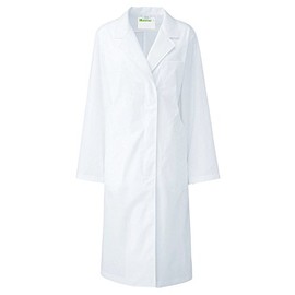 カゼン(KAZEN) 120-30 S～3L 女性用 診察衣 S型 長袖 白衣 (3L)