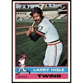 1976 Topps # 59 Larry Hisle Minnesota Twins (Baseball Card) NM Twins