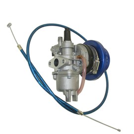 DJ-Motor 44mm 2 Stroke Air Filter Mount Stack Gas Throttle Cable Carb Carburetor For 47cc 49cc Mini Moto Quad ATV Pocket Dirt Bike