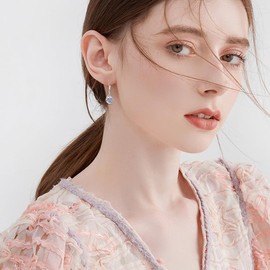 Starfish Earrings for Women 925 Sterling Silver Waves Hanging Earrings Blue Opal Starfish Beach Jewellery Gift, Sterling Silver, Blue Opal