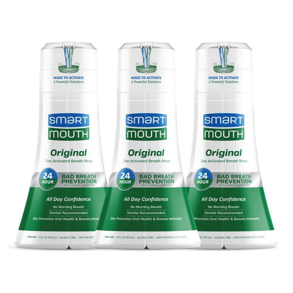 SmartMouth SmartMouth Original Activated Mouthwash - Adult Mouthwash for Fresh